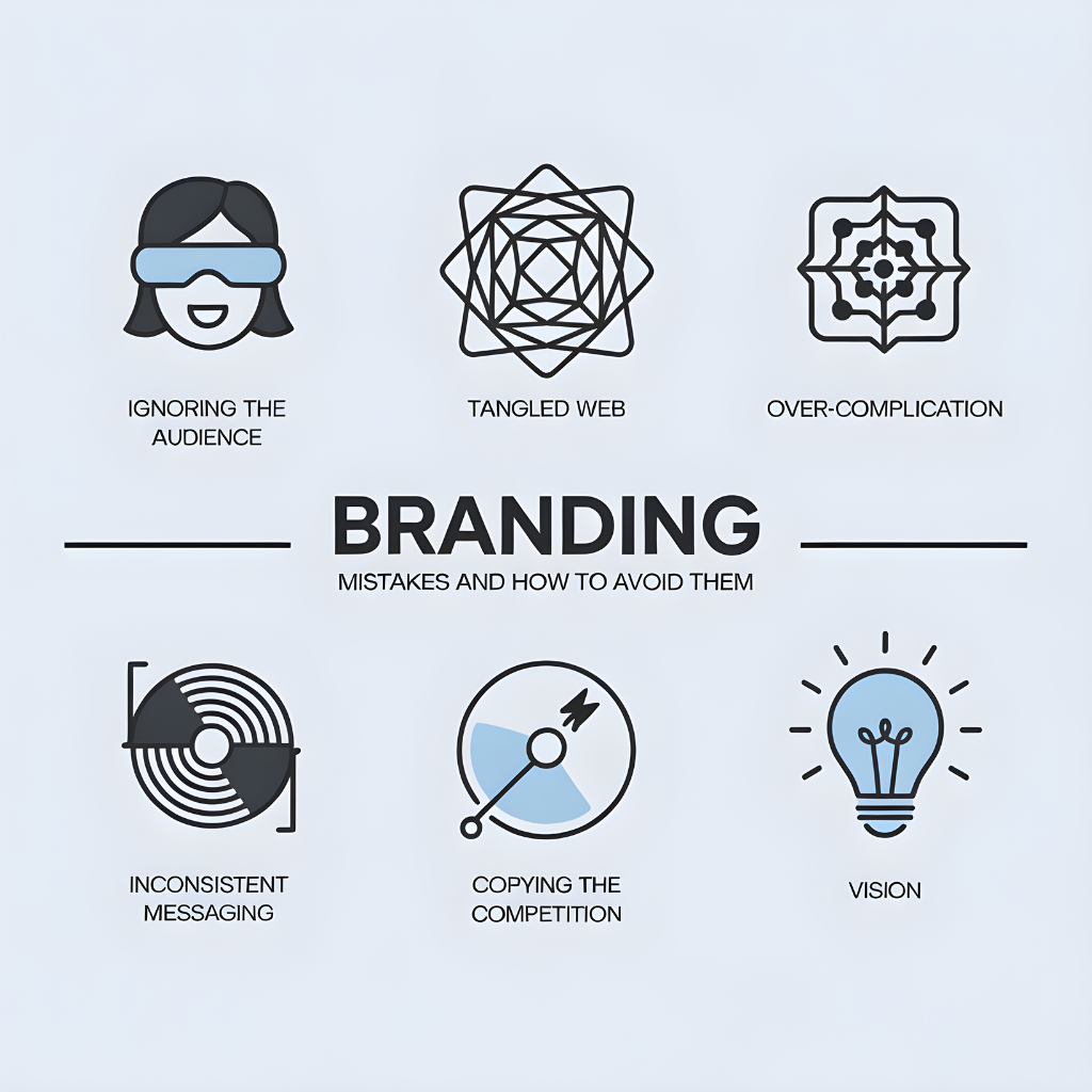 Featured image for a blog post on branding mistakes
