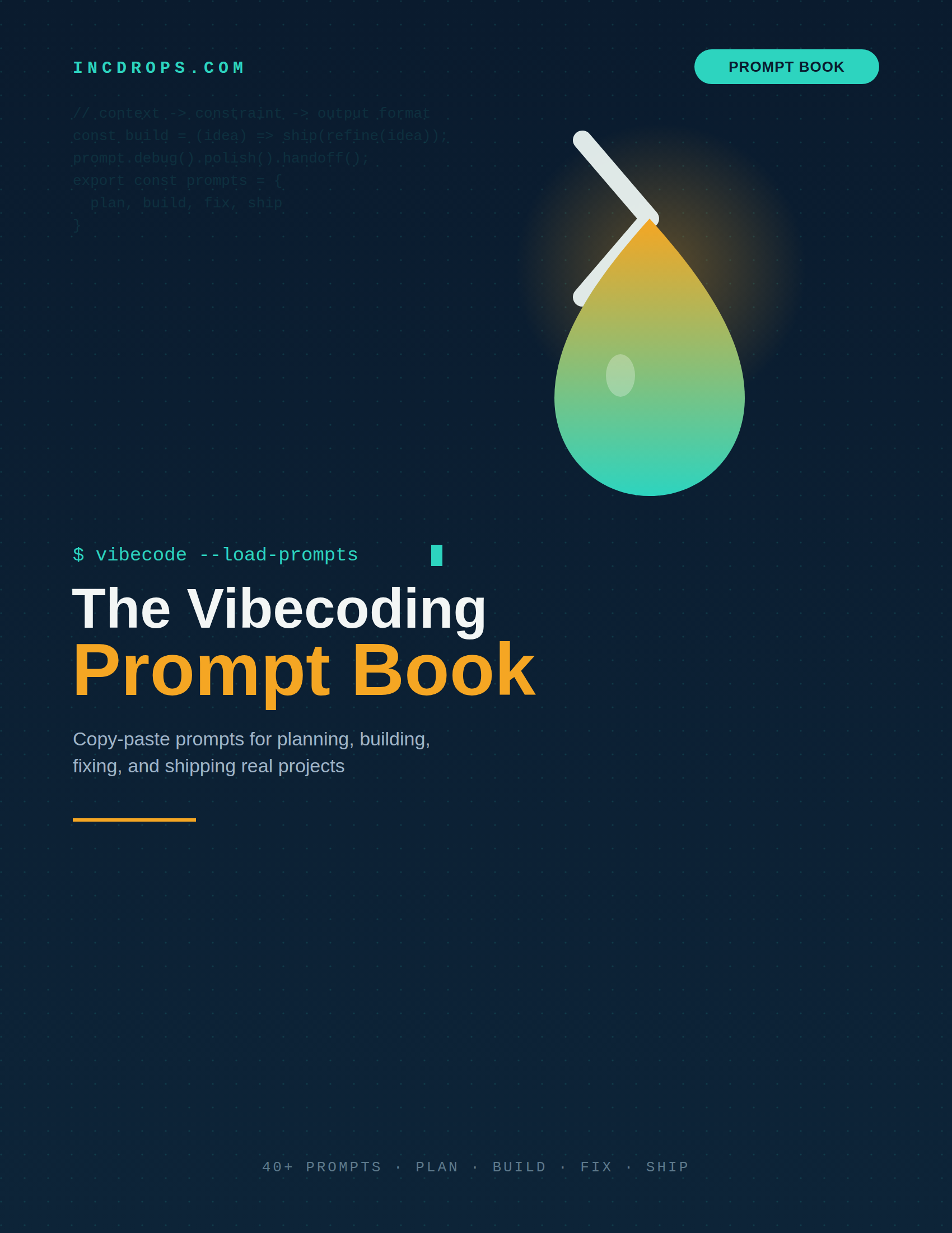 Cover of The Vibecoding Prompt Book